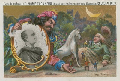 ジョナサン・スウィフト（1667-1745）（クロモリト） 作： French School