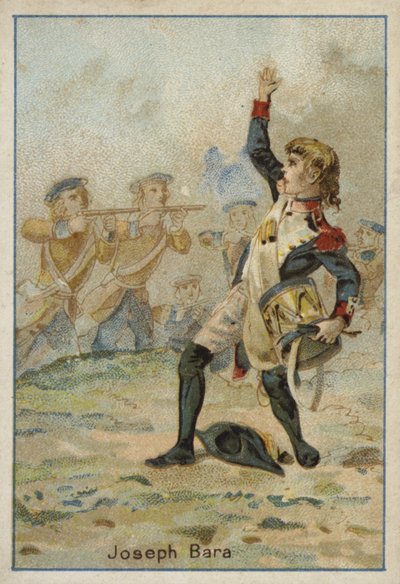 ジョセフバラ、フランス革命少年兵 作： French School