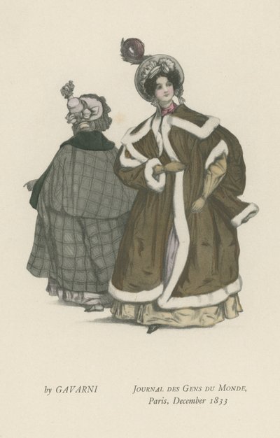Journal des Gens du Monde、パリ、1833年12月 作： French School