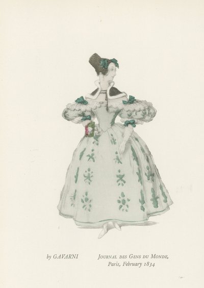 Journal des Gens du Monde、パリ、1834年2月 作： French School