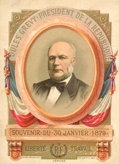 1879年フランス大統領、ジュールグレビー 作： French School
