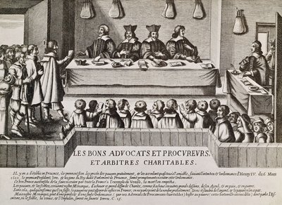 ヘンリー4世の時代の司法 作： French School
