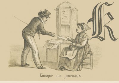 K：新聞売店 作： French School