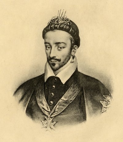 フランスのアンリ3世（1551-89） 作： French School