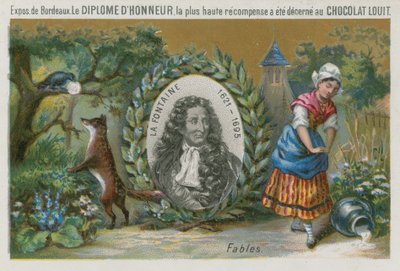 ラフォンテーヌ（1621〜1695） 作： French School