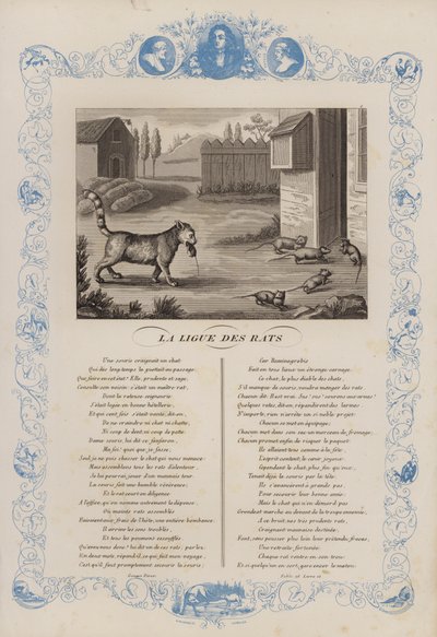 The League of Rats（カラーリトグラフ 作： French School