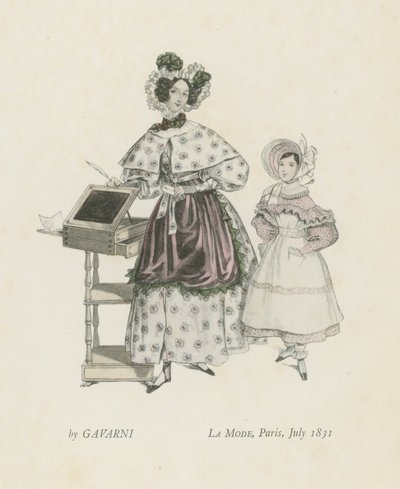 ラモード、パリ、1831年7月 作： French School