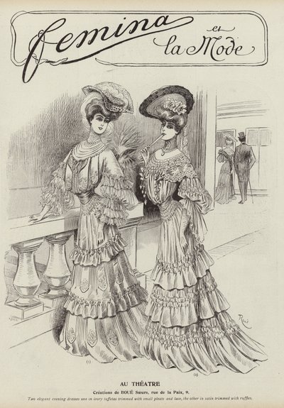 フェミナのファッション 作： French School