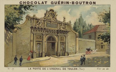 トゥーロン、ヴァールのポルトドラルセナル 作： French School