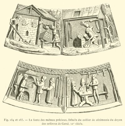 貴金属の彫刻 作： French School