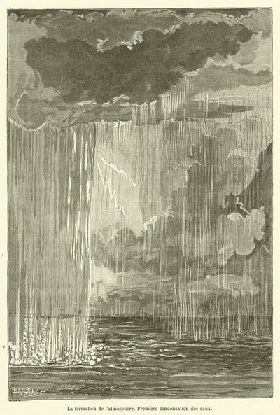 大気の形成（彫刻 作： French School