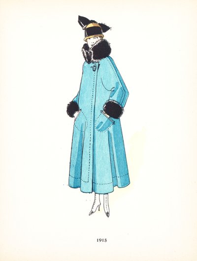 レディースファッション、1915 作： French School