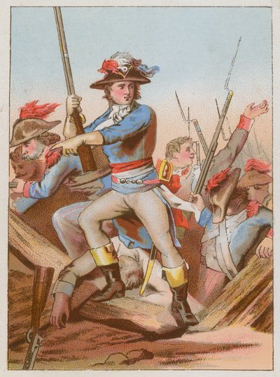 革命戦争におけるラザールカルノー 作： French School