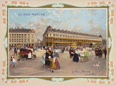 ルボンマルシェ、リュデュバック、パリ 作： French School