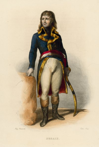 Le General Desaix (カラーの彫刻) 作： French School