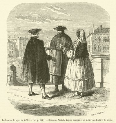 The Theatre Renter（彫刻 作： French School