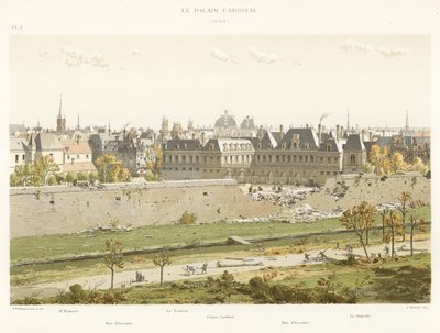 枢機卿の宮殿、1634 作： French School