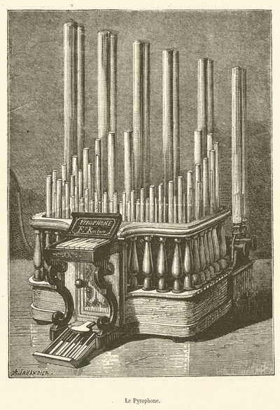 Le Pyrophone (彫刻) 作： French School