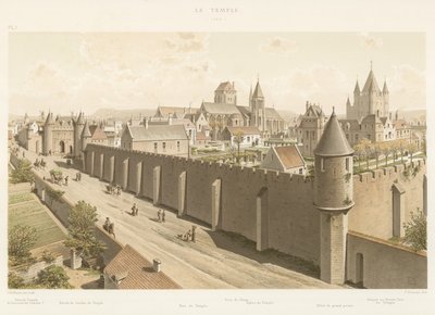 寺院、1450 作： French School