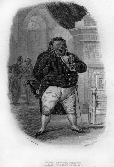 Le Ventru Chanson de Beranger (Le Ventru Chanson de Beranger) フランスの詩人・作詞家であるPierre Jean de Beranger (1780-1857)の『Complete Works』(1834)に収録されている。 作： French School
