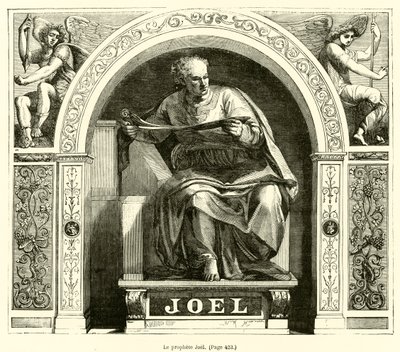 Le prophete Joel (彫刻) 作： French School