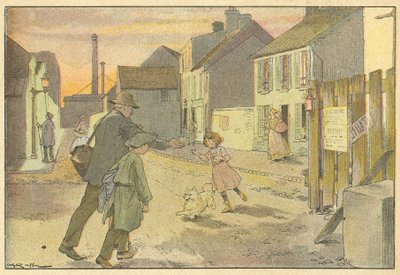 父の帰還（カラーリトグラフ 作： French School