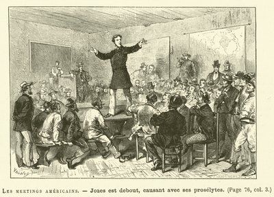 Les Meetings Americains (彫刻) 作： French School
