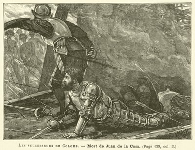 Les Successeurs De Colomb (エングレービング) 作： French School