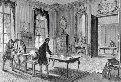 Lesages Telegraph 作： French School