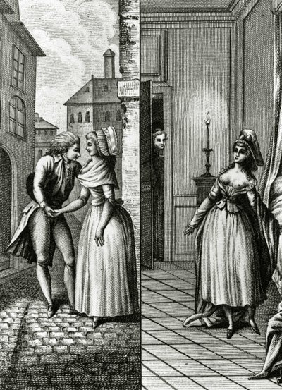 リベルティナージュ - Restif de La Bretonne (1734-1806), Geneva 1791-1794, "Histoire jour par jour d