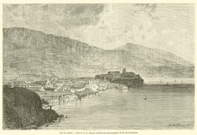 リパリ島（銅版画 作： French School
