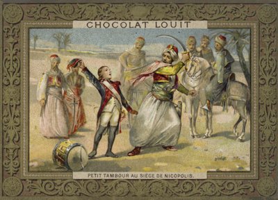 1798年、ニコポリス包囲戦のドラマー少年 作： French School