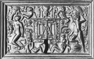 アン・ド・モンモランシー（1493-1567）のモノグラムでロック（鉄） 作： French School