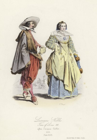 フランスのルイ13世の時代のロレーヌ貴族 作： French School
