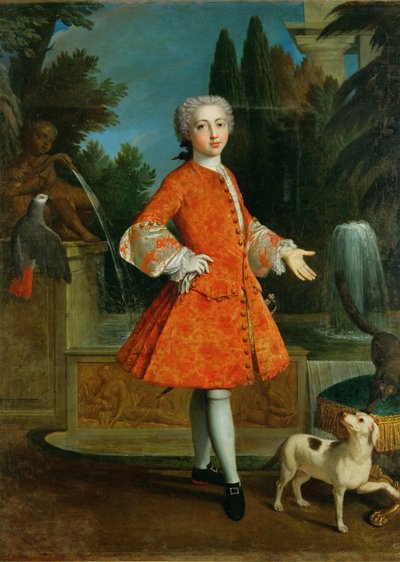 少年時代のオルレアン公ルイ＝フィリップ、公爵...（キャンバスペインティング） 作： French School