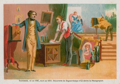 19世紀フランスの写真のパイオニア、ルイダゲール 作： French School