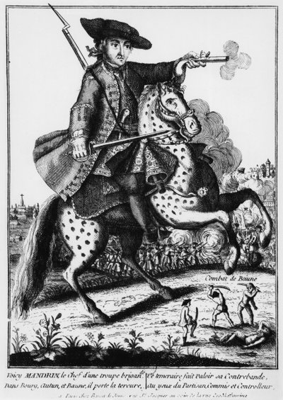 ルイ・マンドリン（1724-55） 作： French School