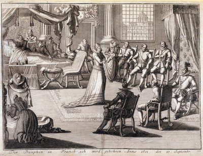 ルイ13世は1601年9月27日に生まれた。 作： French School