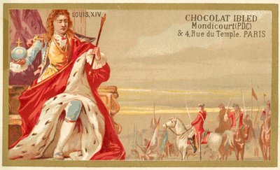 フランスのルイ14世（クロモリト 作： French School