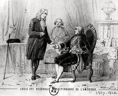 ルイ16世（1754-1793）1783年にアメリカの独立を認めた 作： French School