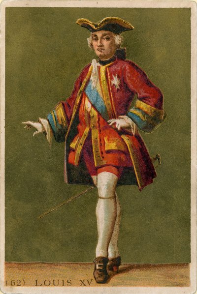 ルイ15世 作： French School