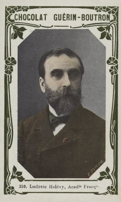 Ludovic Halevy、Academie Francaise（カラー写真） 作： French School