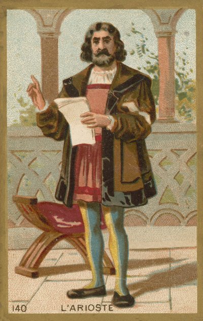 Ludovico Ariosto、イタリアの詩人 作： French School