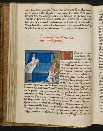 MSハンター252 020vページ、ハンドレッドニュースニュース、c.1461-62 作： French School