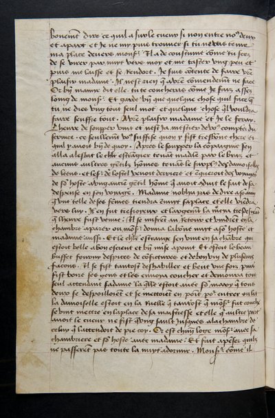 MS Hunter 252 088v Hundred News Newsのページ、c.1461-62 作： French School