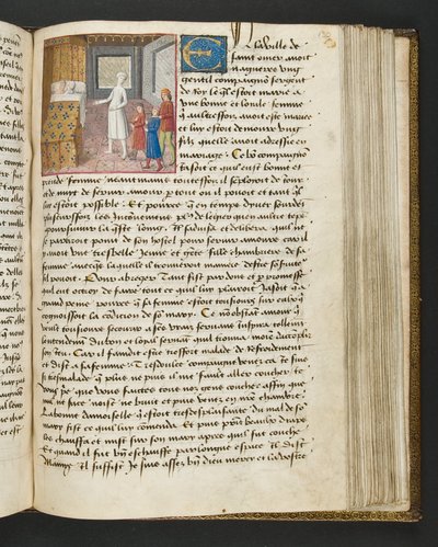 MS Hunter 252 130r Page from Hundred News News、c.1461-62 作： French School
