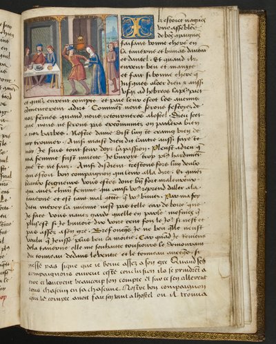 MS Hunter 252 193rページ、ハンドレッドニュースニュース、c.1461-62 作： French School
