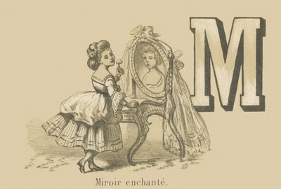 M：魅惑的な鏡 作： French School