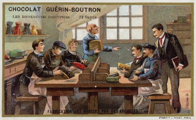 ブラインドによるブラシの製造 作： French School