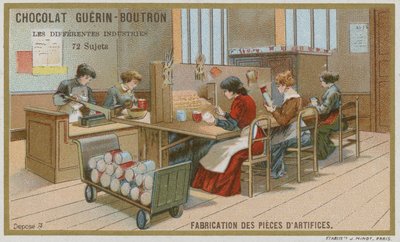 花火の部品の製造 作： French School